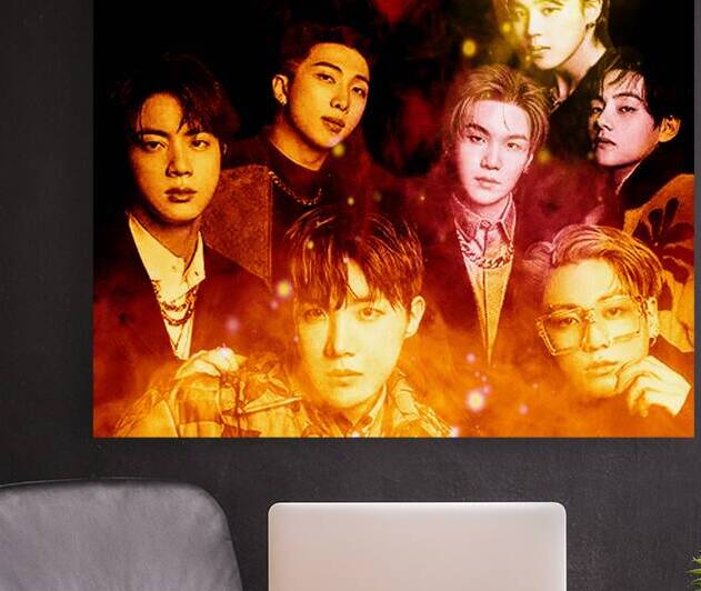 BTS lighting smoke by Trinara