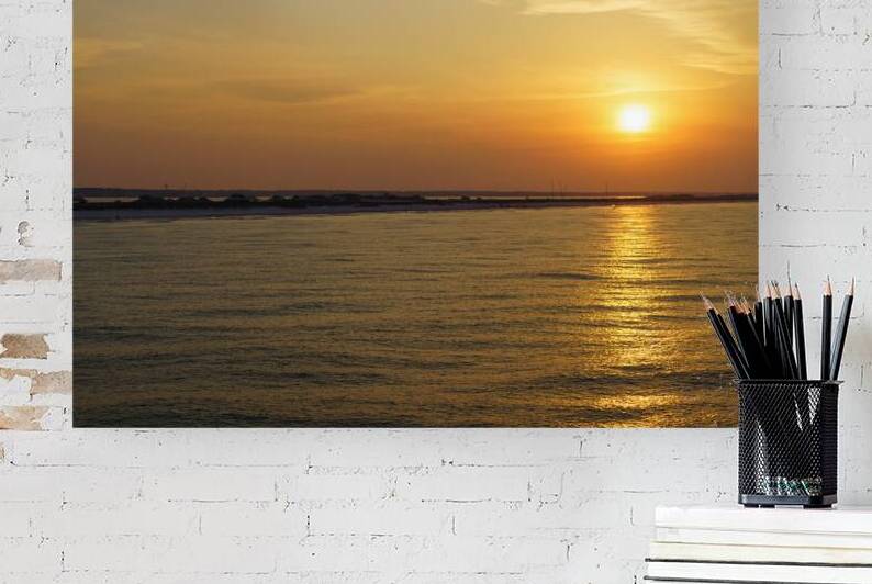 Navarre Beach Golden Awakening by Jennifer White