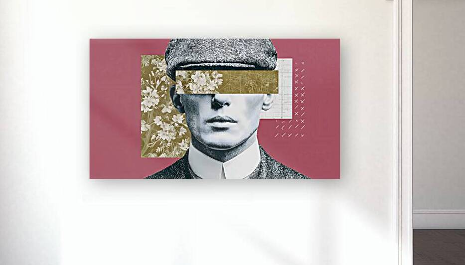 Blind Ambition – The Gentleman’s Veil Portrait Art Print by Savage Art Prints