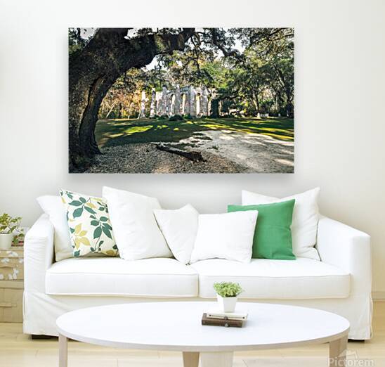 Old Sheldon Church Panorama by Norma Brandsberg Photography