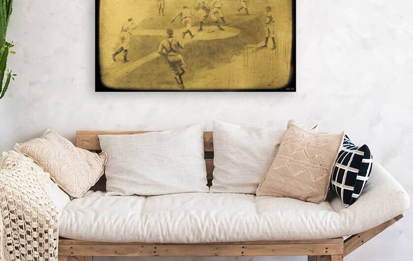 1920s Missouri Tigers Baseball Viewfinder Slide Art by Row One Brand