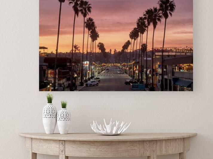 Newport Ave Golden Sunrise by Ryan Cameron