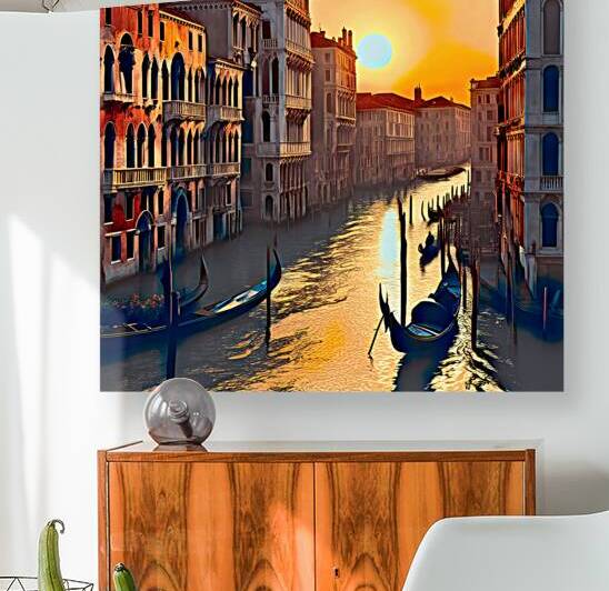 5 P. M. IN VENICE.....VELVET ABSTRACT by Digicam