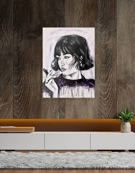 Amethyst Reverie by Sylvia Cohen Fine Art