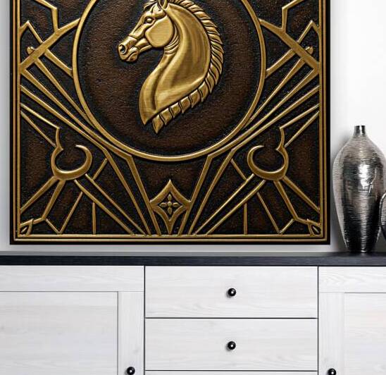 Medallion of the Golden Age by Sumer Paintings