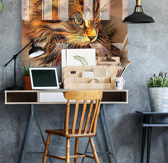 Pixie The Brown Tabby Cat by HH Photography of Florida