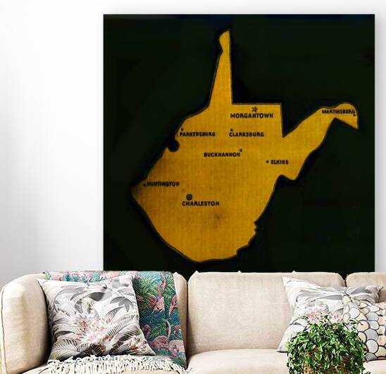 1930s West Virginia Art by Row One Brand