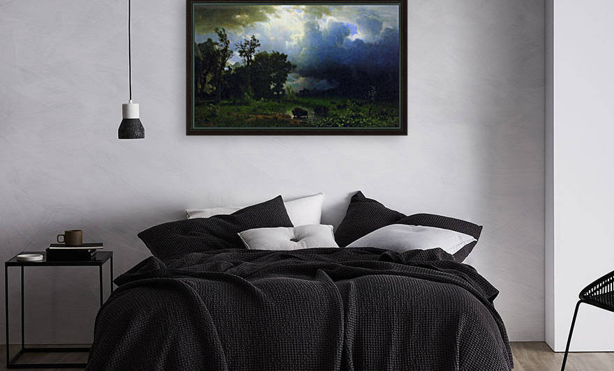 Before the Storm by Bierstadt