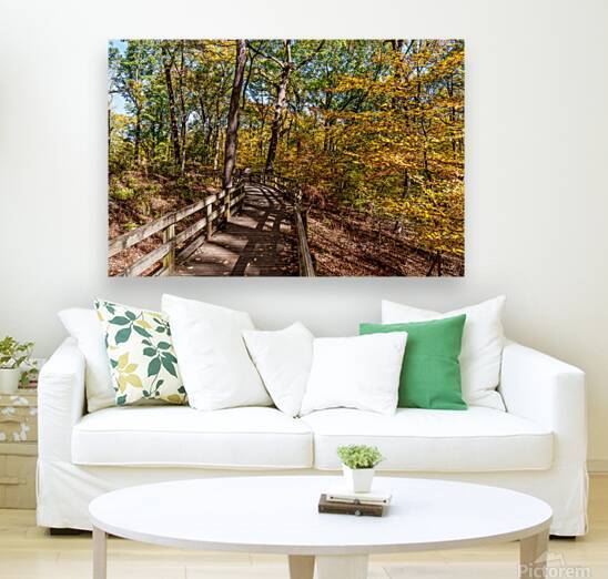 Autumn Fontenelle Walkway by Jennifer White