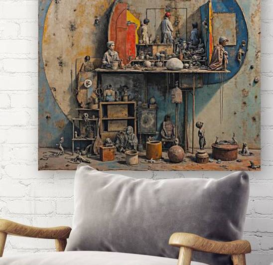 A Layered Diorama  by Aniima Illussiya