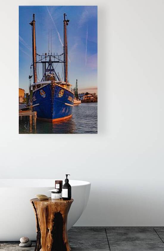 St.Augustine shrimp boats  6681 HDR by Against The Wind Images