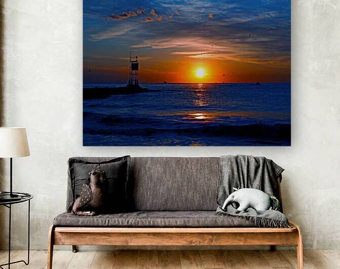 Ocean Sunrise Delaware Seashore State Park by Bill Swartwout Photography