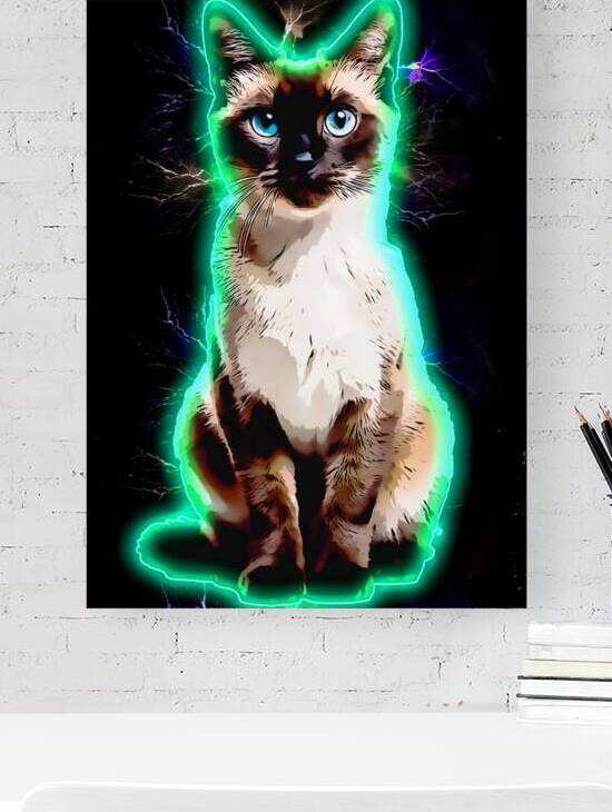 1001 aura neon art siam by Trinara