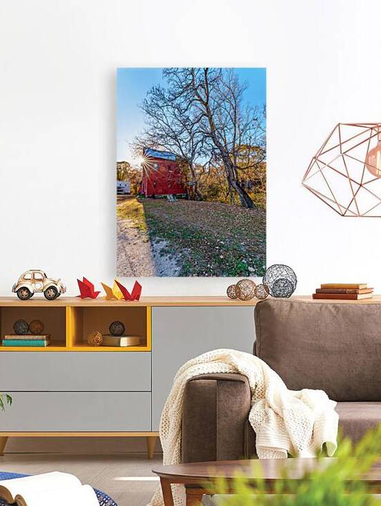 Topaz Mill Side View Sunburst by Jennifer White