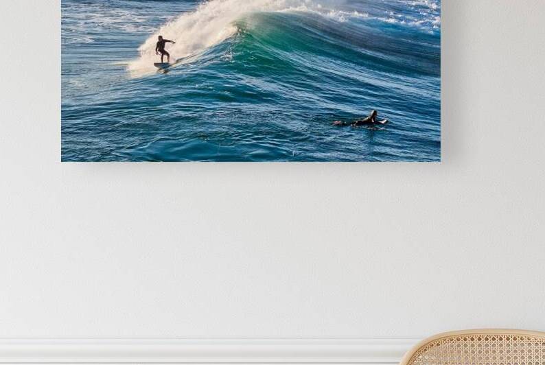 Surfers Coming And Going by Ryan Cameron