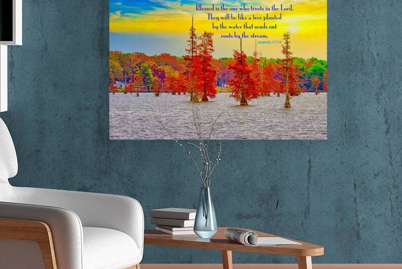 RIVER TREES  SCRIPTURE by Charles Herchert