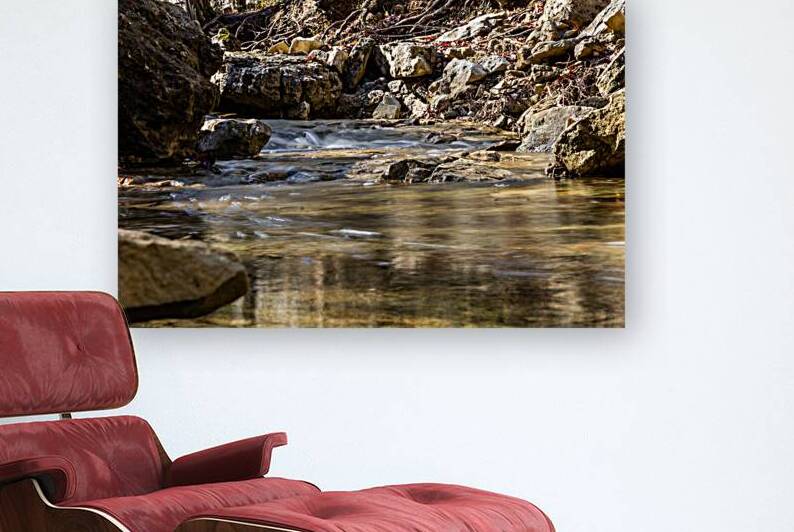 Mini Waterfalls Along An Ozark Creek by Jennifer White