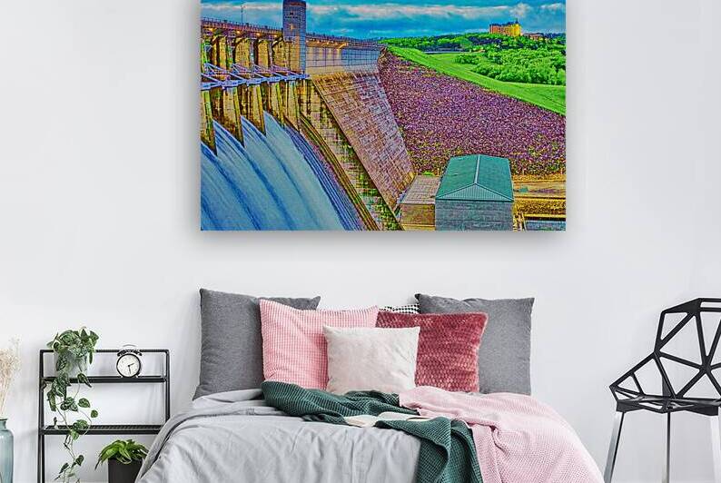 TABLE ROCK DAM   by Charles Herchert