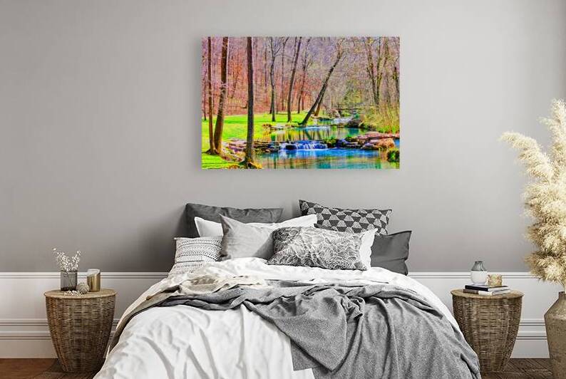 SPLASHING BROOK by Charles Herchert