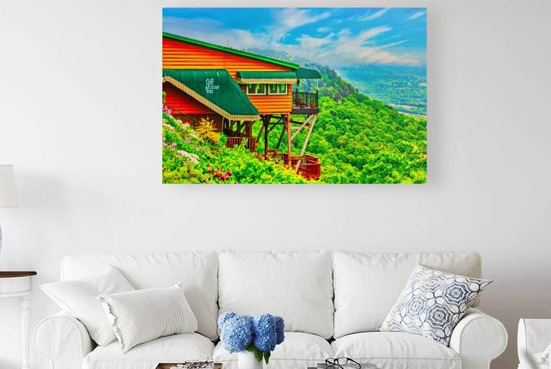 OZARK CLIFF HOUSE  by Charles Herchert