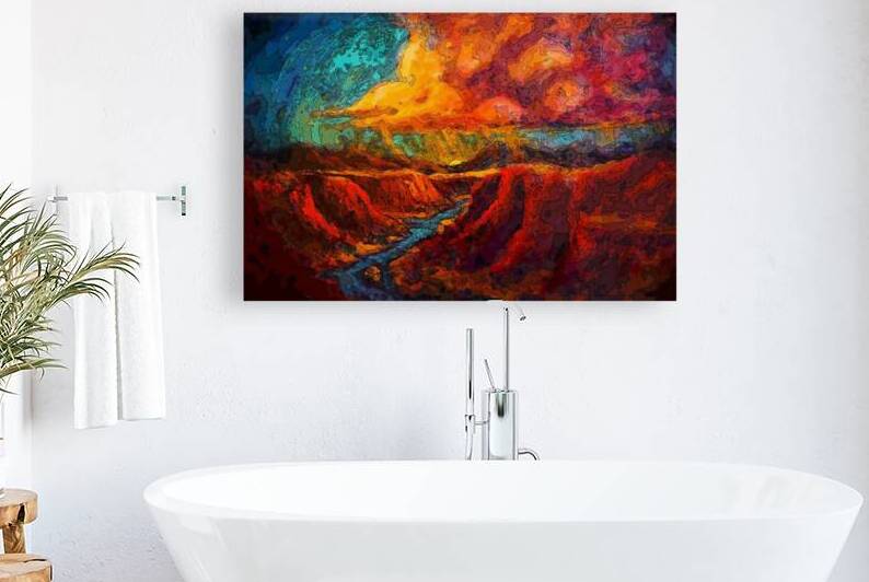 Water Sculpture by Tom McGee Art  Landscapes Reimmagined