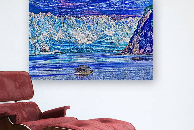 BLUE GLACIER  by Charles Herchert