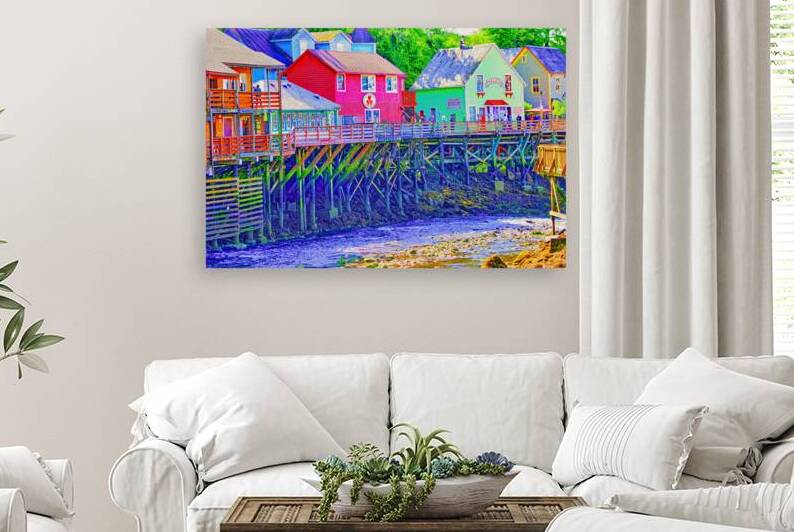 SALMON CREEK  by Charles Herchert