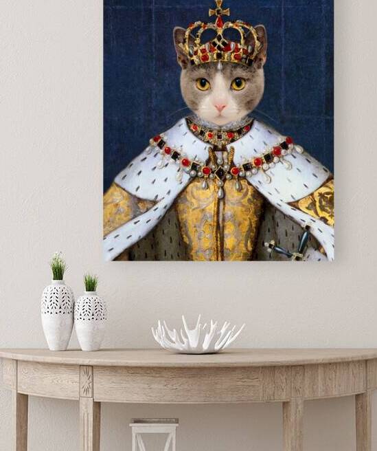 Queen cat Elizabeth I by DELPHIMAGES
