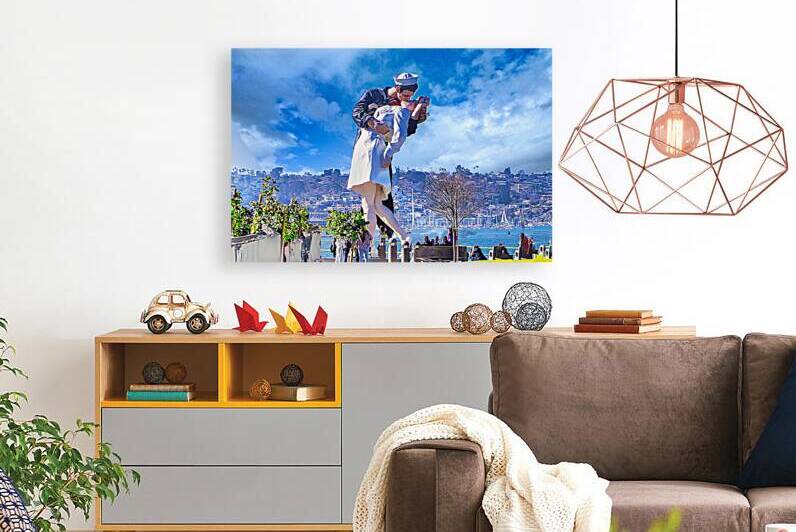 SAILORS KISS  by Charles Herchert