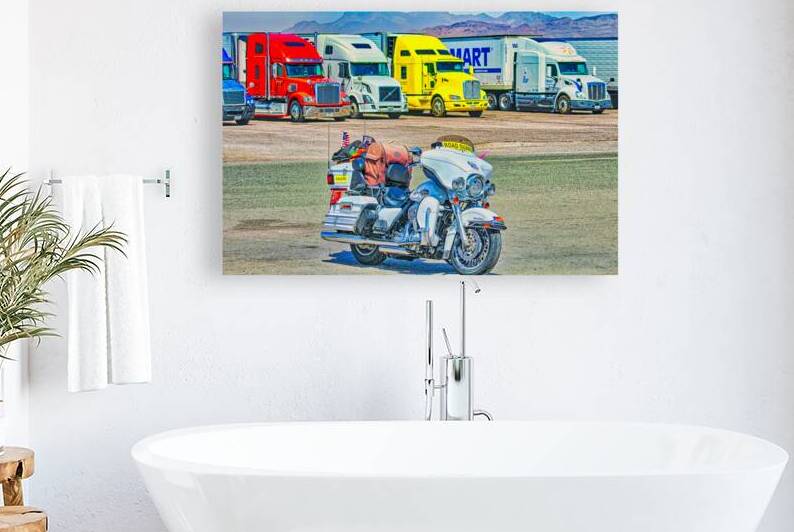 DESERT TRUCK-STOP  by Charles Herchert