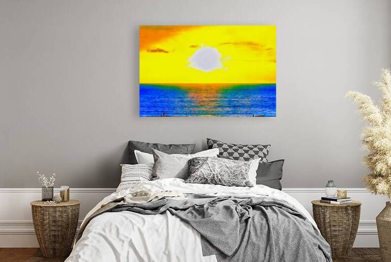 BRILLIANT SUNSET  by Charles Herchert