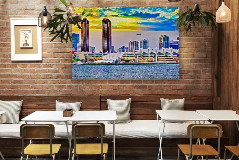  SEASIDE ABLAZE  by Charles Herchert