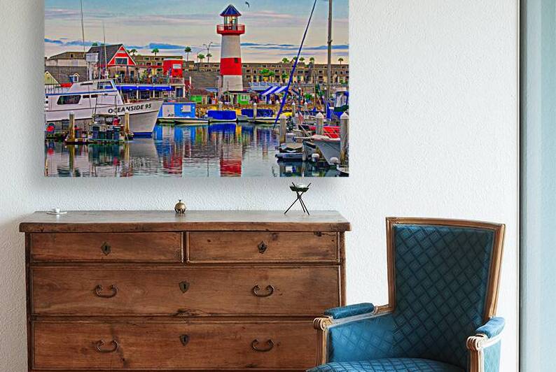 QUAINT HARBOR  by Charles Herchert