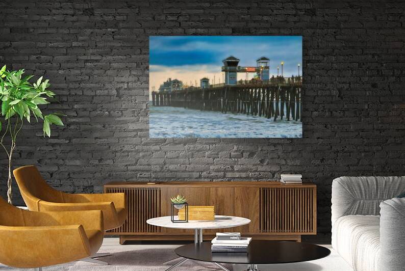 PIER TWILIGHT  by Charles Herchert