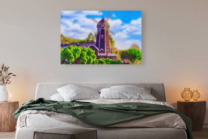 DANISH WINDMILL   by Charles Herchert