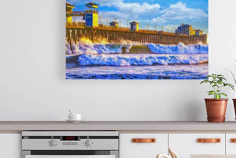 STORMY WAVES  by Charles Herchert