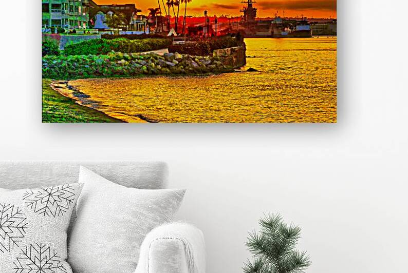 PACIFIC SUNSET  by Charles Herchert