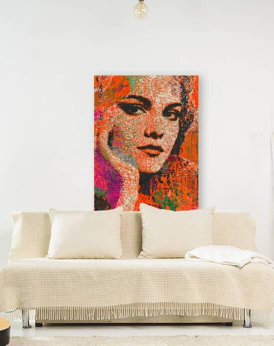 Retro Muse in Vivid Hues   GIA2501 0614 ILU by JordiCarrio