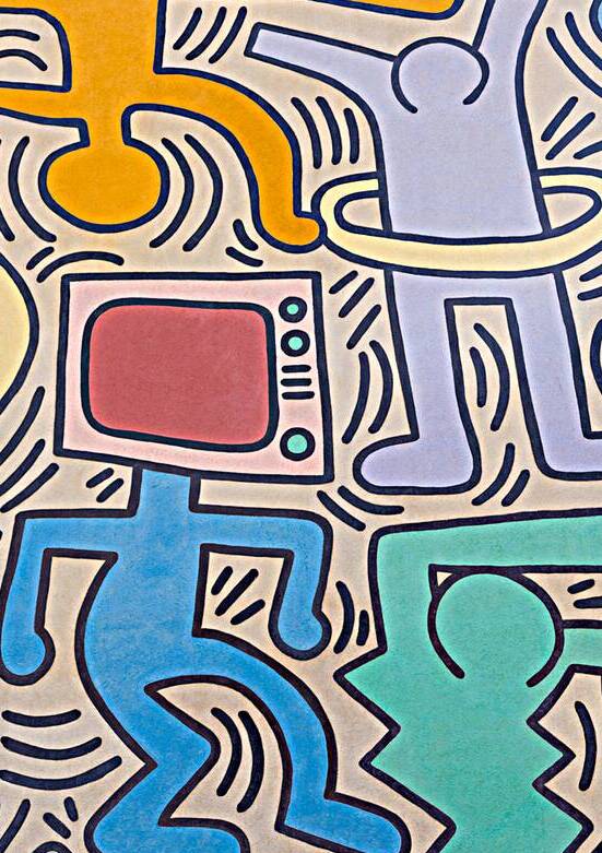 Tuttomondo All World is the last mural created by American art by Paolo Modena