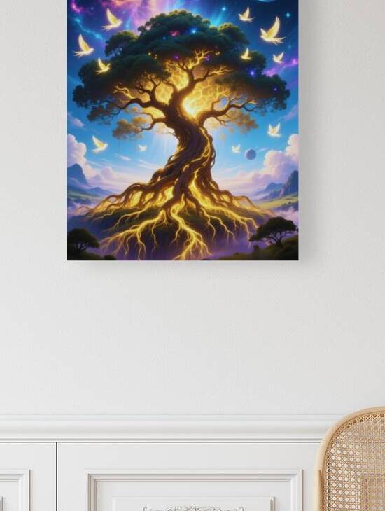 Cosmic Tree of Life by Sihemsoso