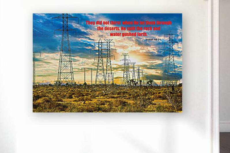 MOJAVE DESERT  SCRIPTURE by Charles Herchert