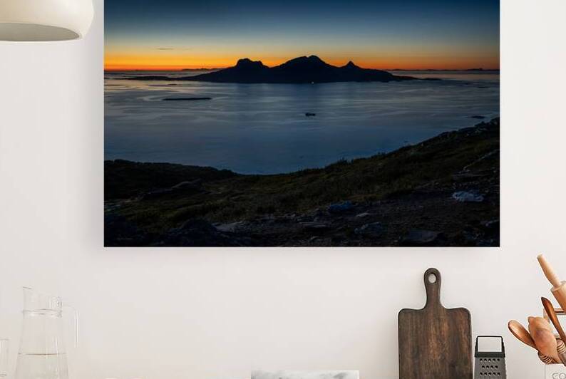 The island Landegode by Stig Arne Winnem