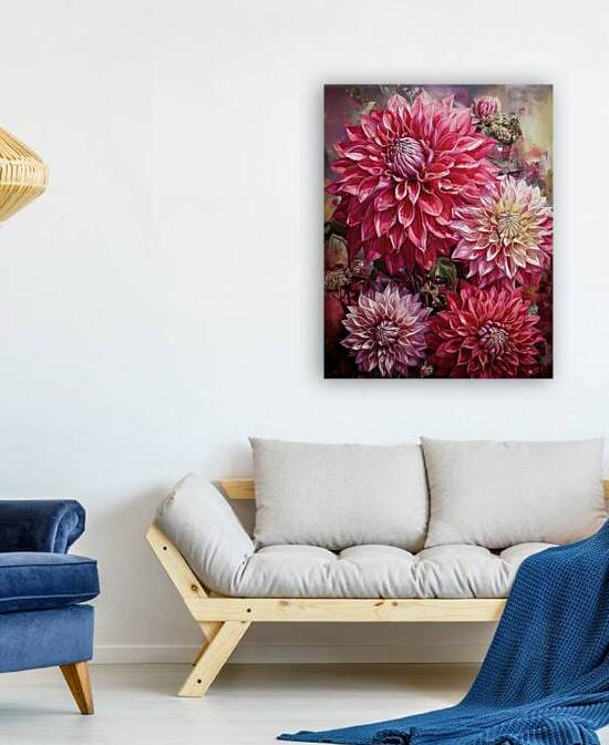 How I Love Thee Dahlia by Thea Menagh