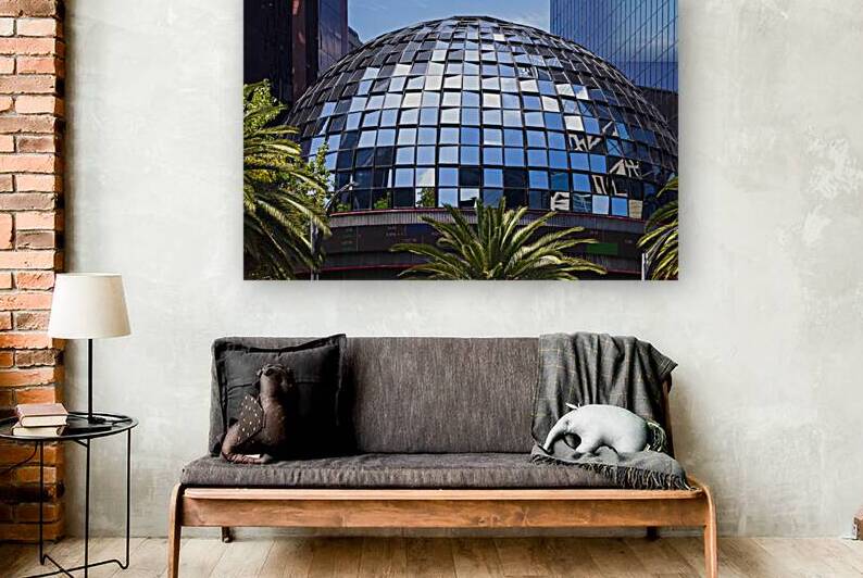 Mexico City stock exchange in Mexico located in financial center by Elijah Lovkoff