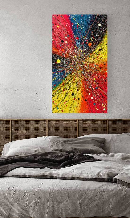 Chaotic Clarity – Anxiety Abstract Print by Savage Art Prints