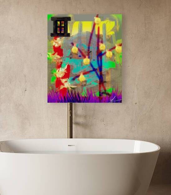 Behold a Blossoming Brass Ornament Tree by Ed Purchla