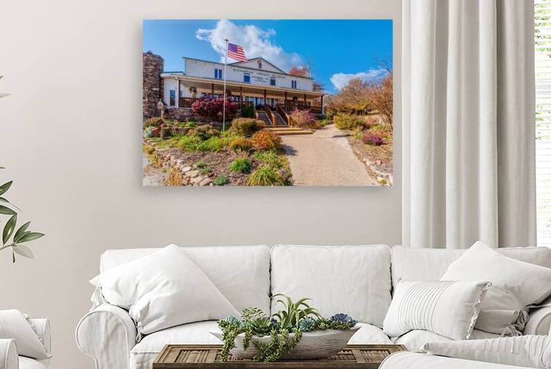 Rockbridge Rainbow Trout Ranch Building by Jennifer White