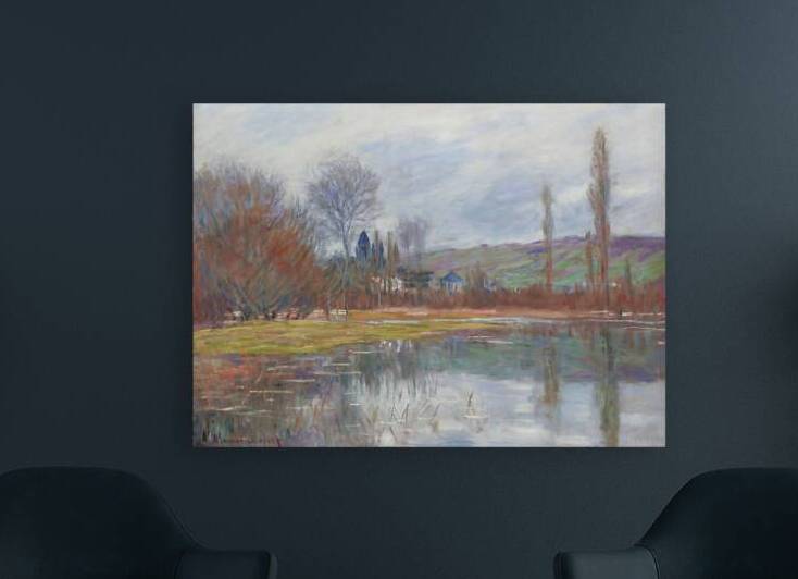 1881 Printemps A Vetheuil by Monet by Row One Brand