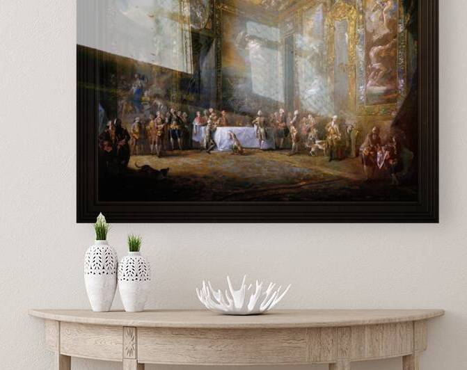 Charles III Dining Before The Court by Luis Paret y Alcazar by xzendor7