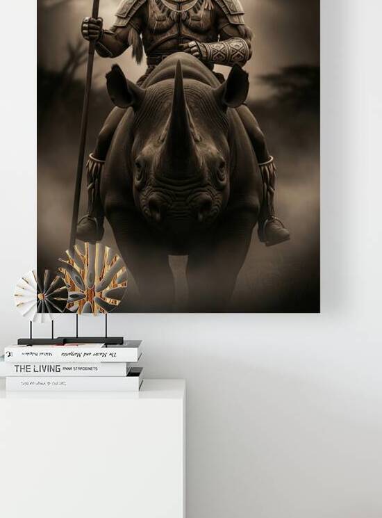 Legacy of the Horn and Spear by Sumer Paintings